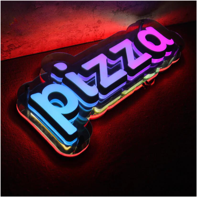 Bright & Eye-Catching Infinity Mirror LED Acrylic Letters (Multiple Sizes Available)