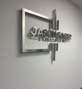 3D Laser Cut Metal Signage